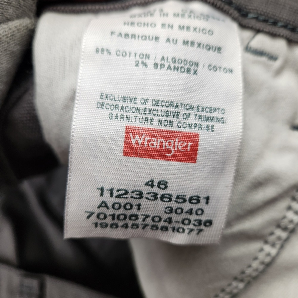 Wrangler Five Star Premium Carpenter Shorts Mens 46 Gray Flex Canvas 112336561 - Picture 3 of 7